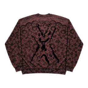 MOCHA FLOWER CREWNECKS