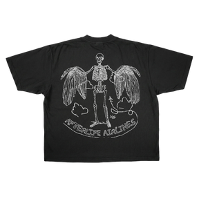 Departure Drop Tee - Black - Back