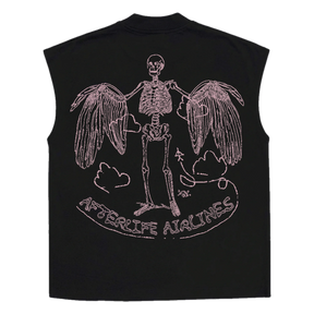 Departure Sleeveless Tee - Black - Back
