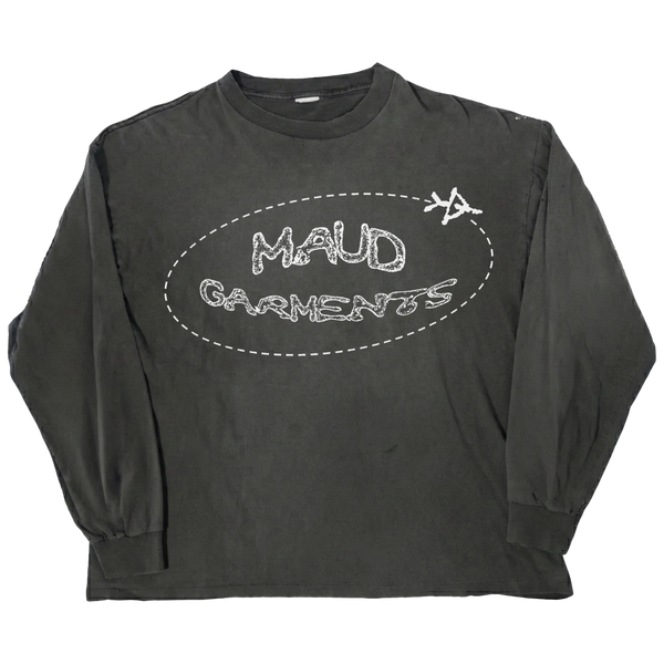 Departure L/S Tee - Black - Front
