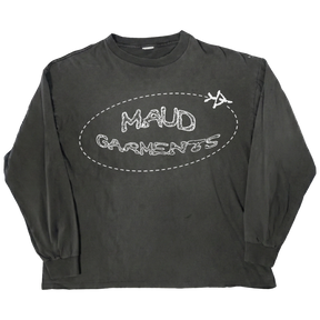 Departure L/S Tee - Black - Front