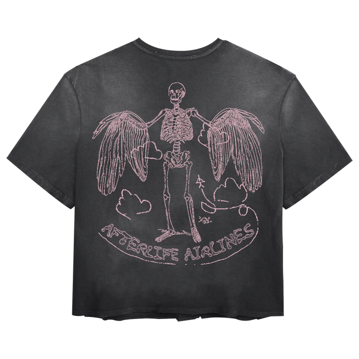 Departure Tee - Black - Back