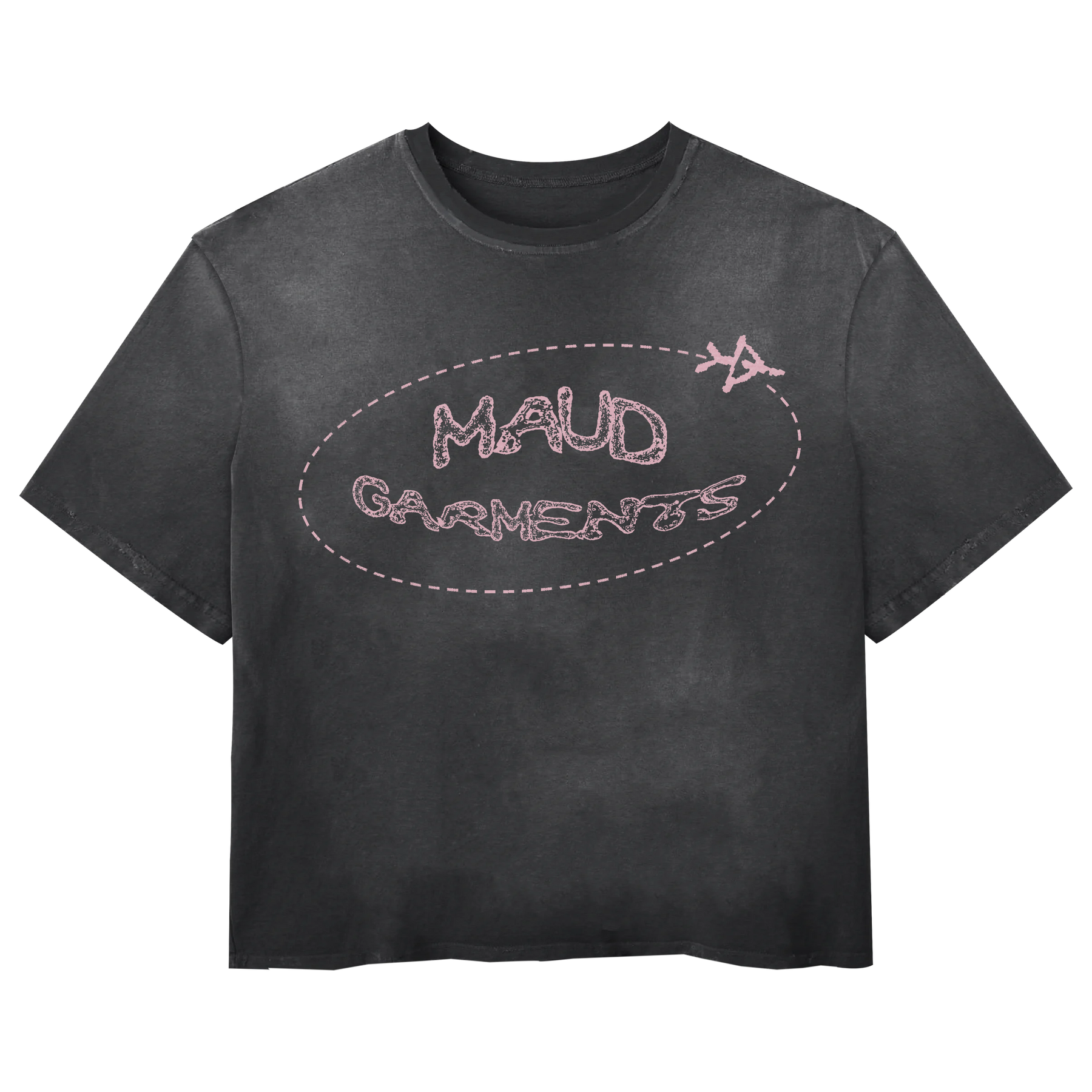 Departure Tee - Black - Front