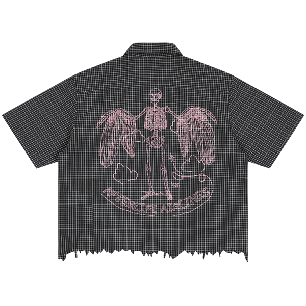 Departure Distress Button Up - Back