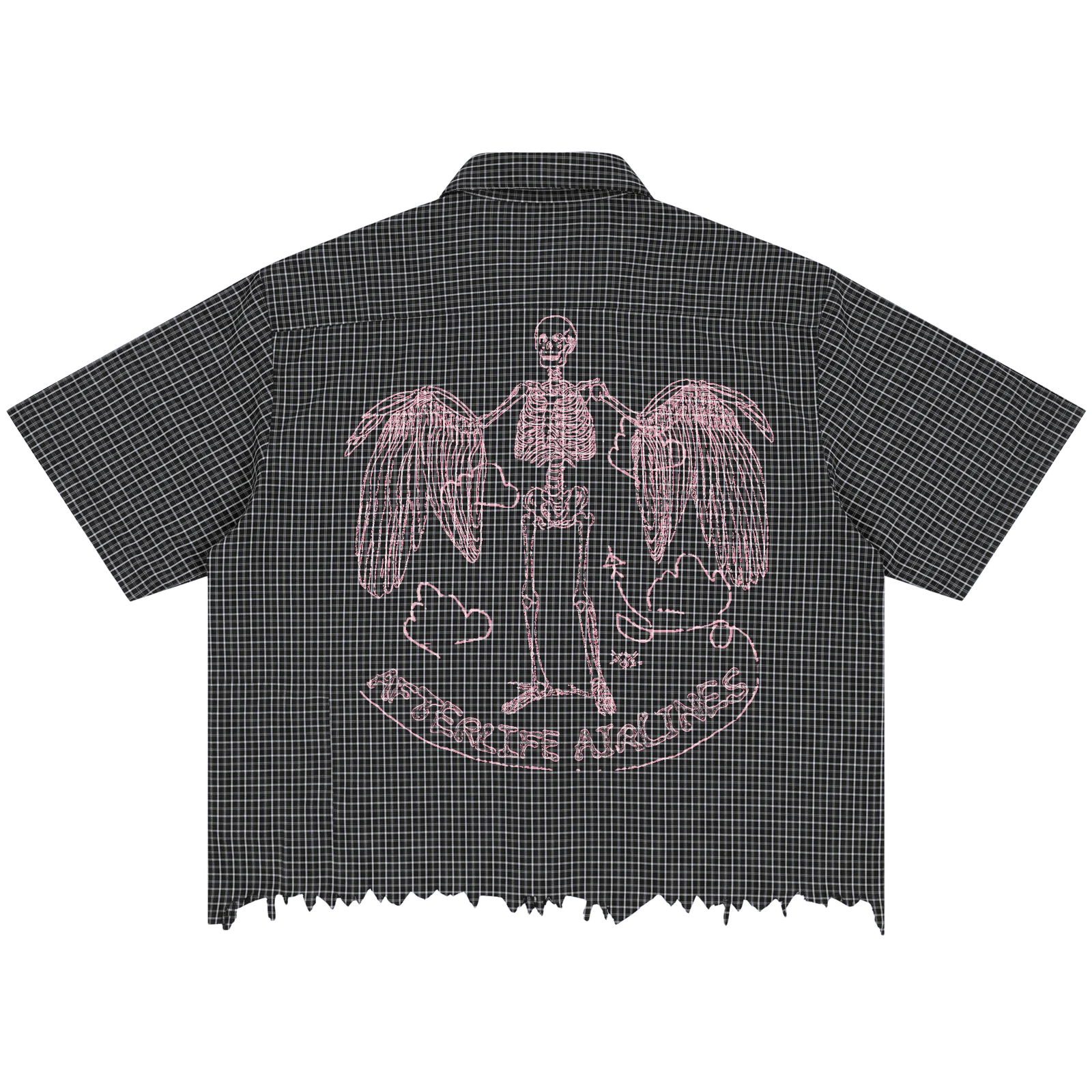 Departure Distress Button Up - Back