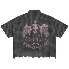 Departure Distress Button Up - Back