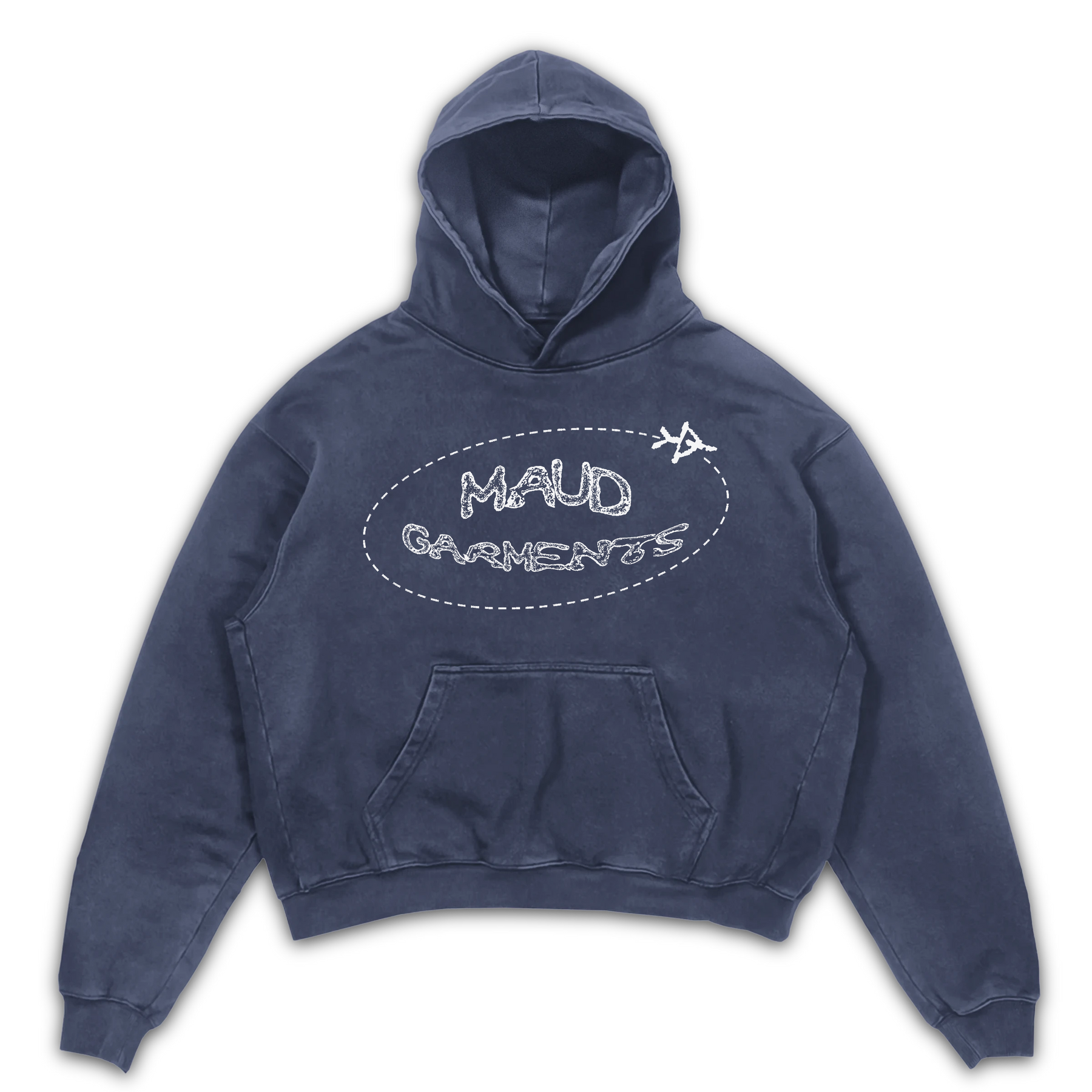 Departure Hoodie - Blue - Front
