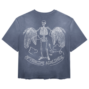 Departure Tee - Blue - Back