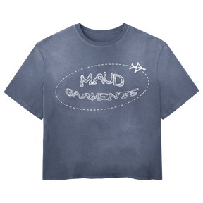 Departure Tee - Blue - Front