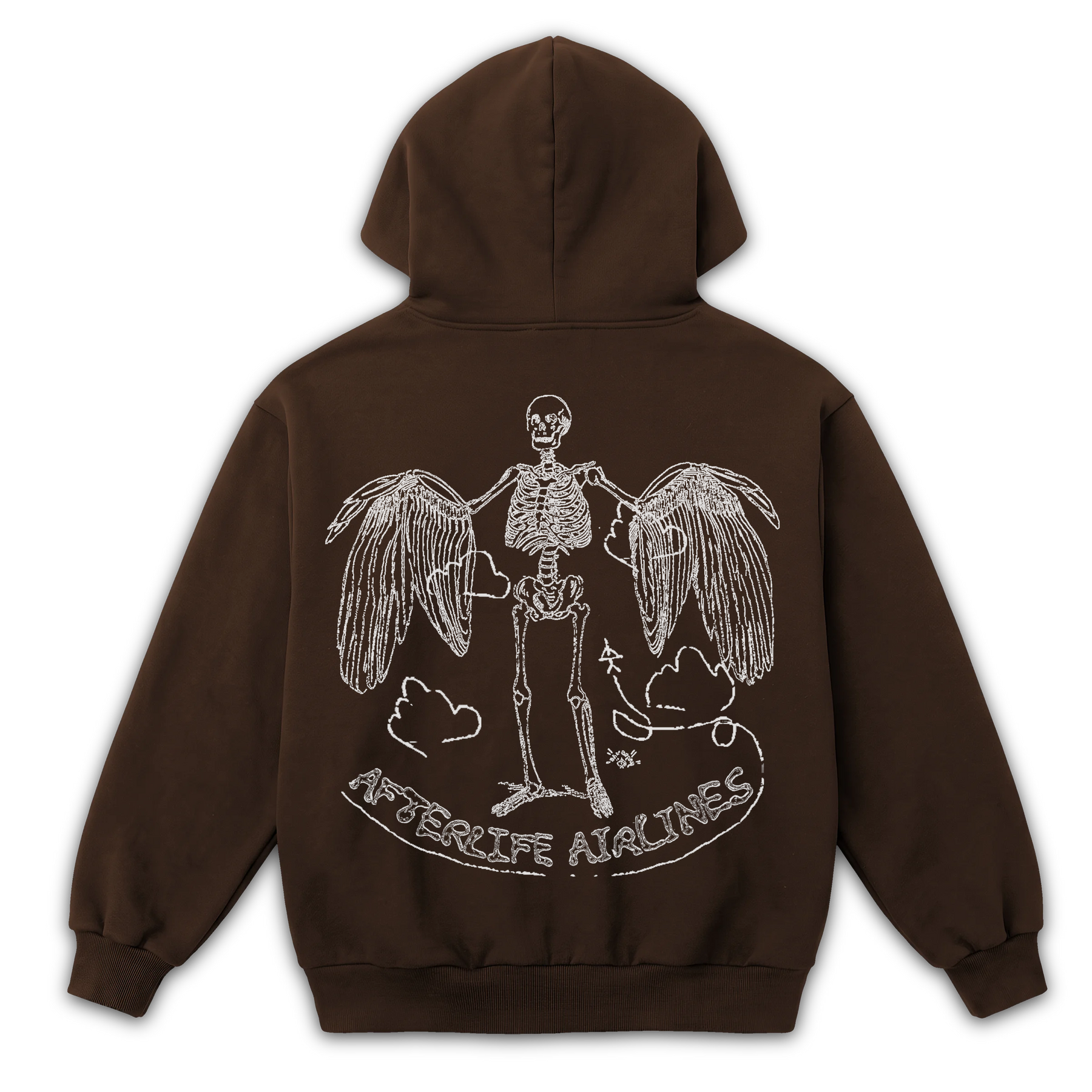 Departure Zip Up - Brown - Back