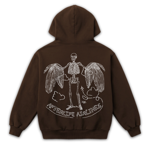 Departure Zip Up - Brown - Back