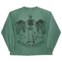 Departure L/S Tee - Green - Back