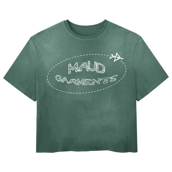 Departure Tee - Green - Front