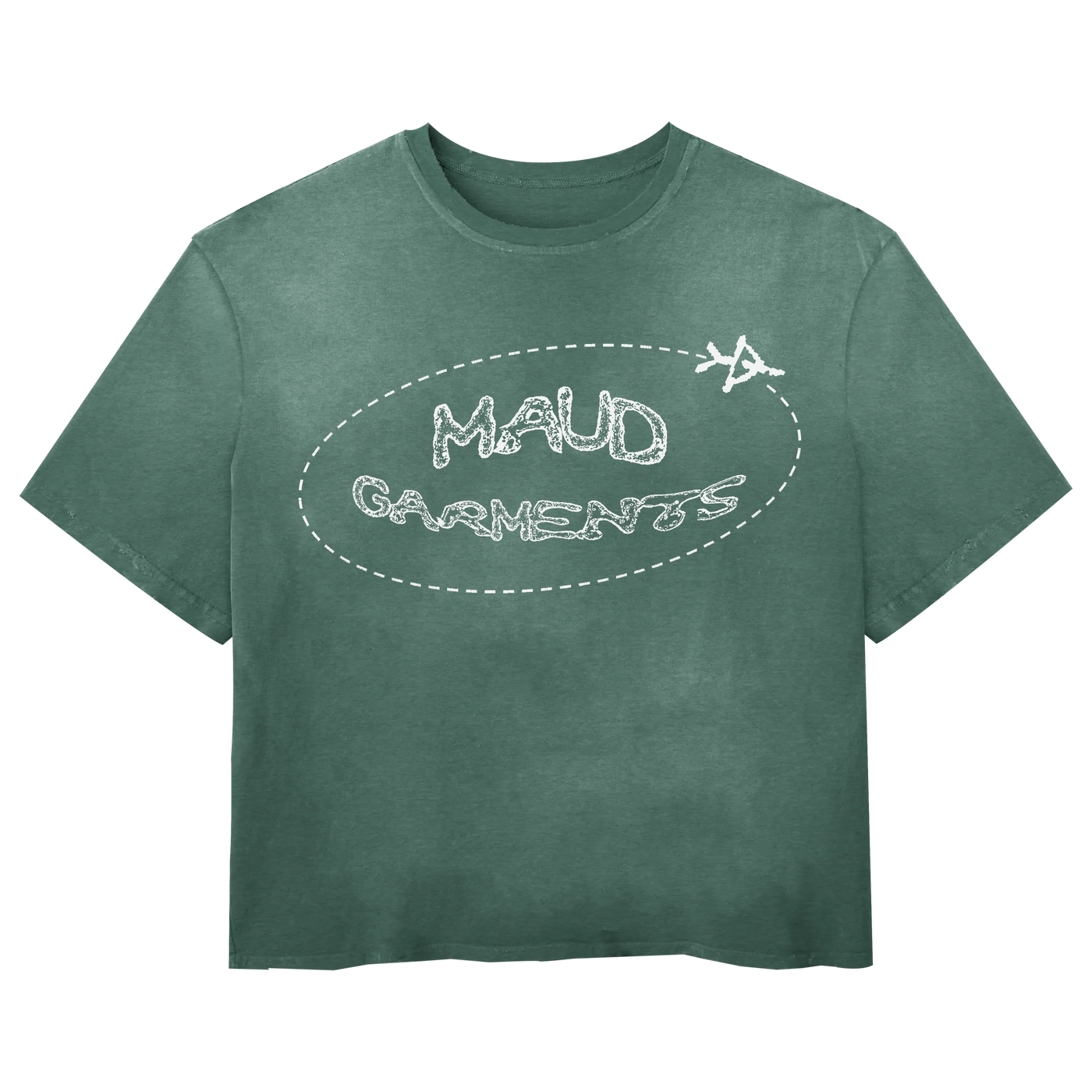 Departure Tee - Green - Front
