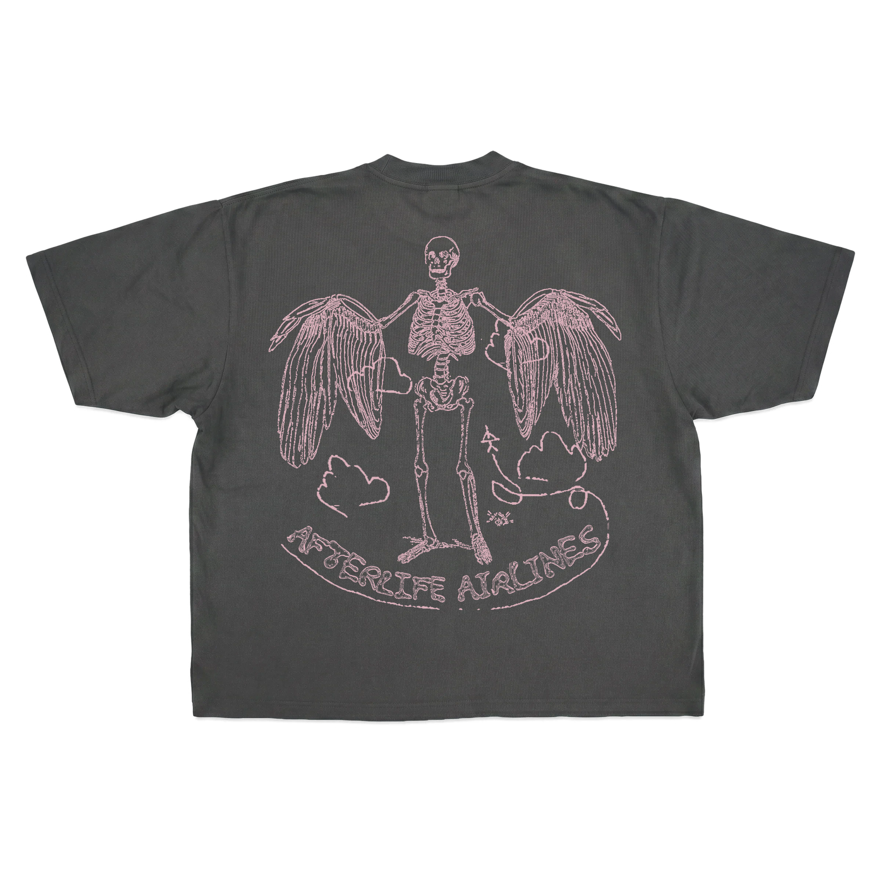 Departure Drop Tee - Grey - Back