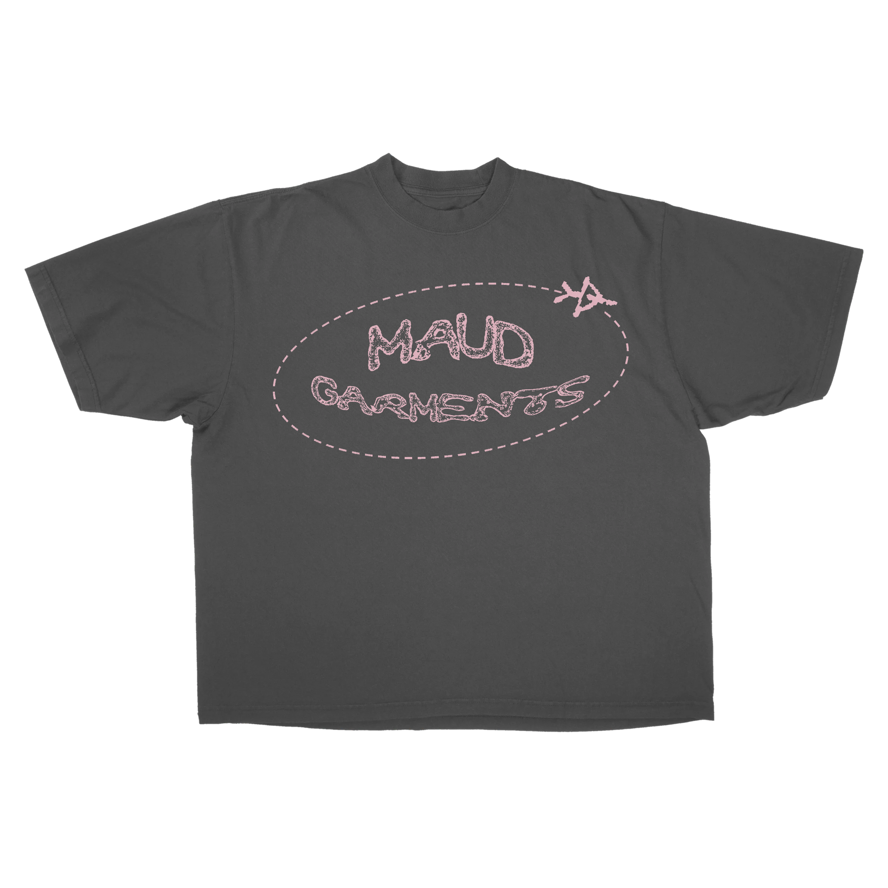 Departure Drop Tee - Grey - Front