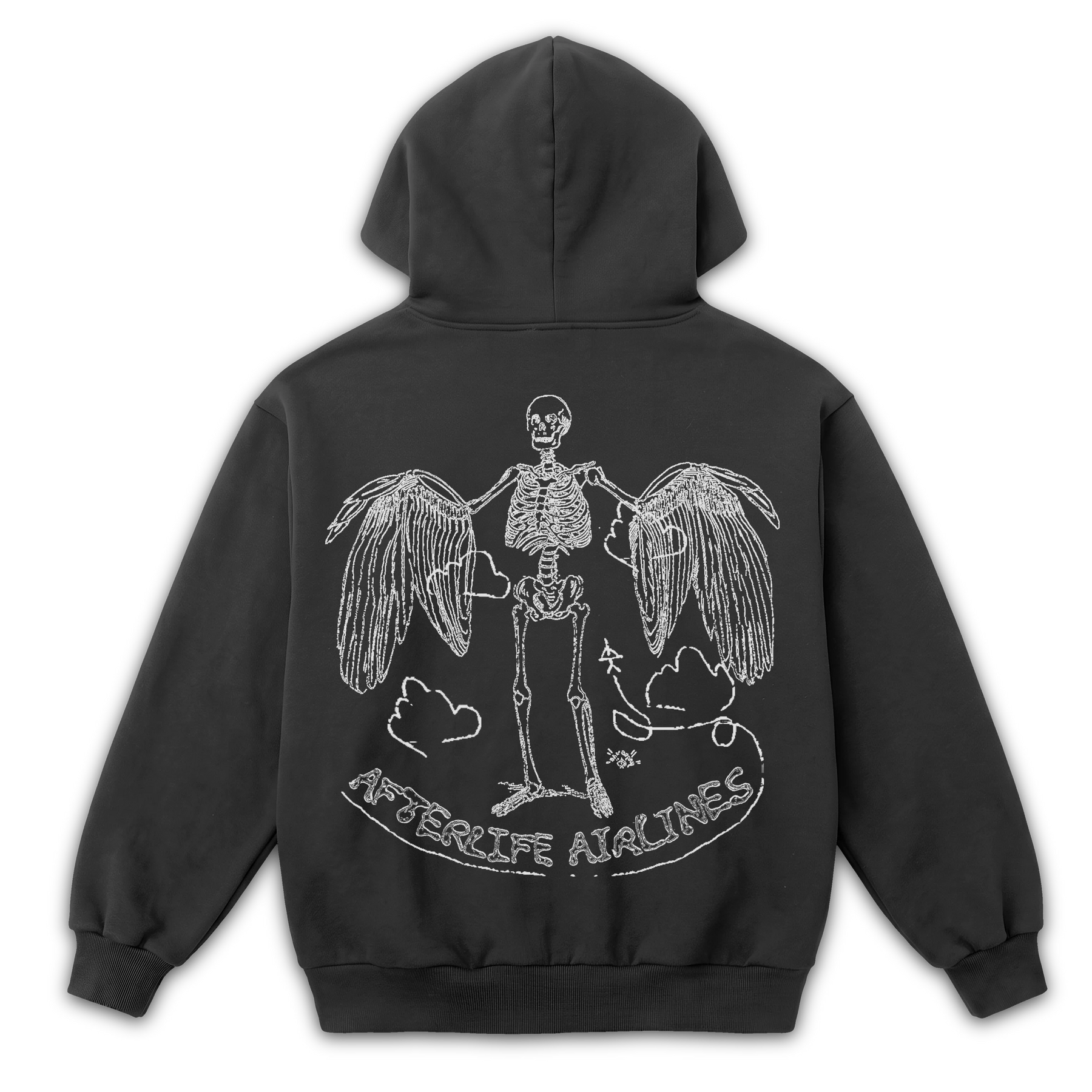 Departure Zip Up - Grey - Back