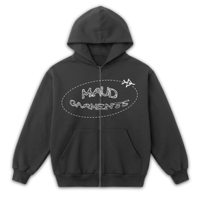 Departure Zip Up - Grey - Front