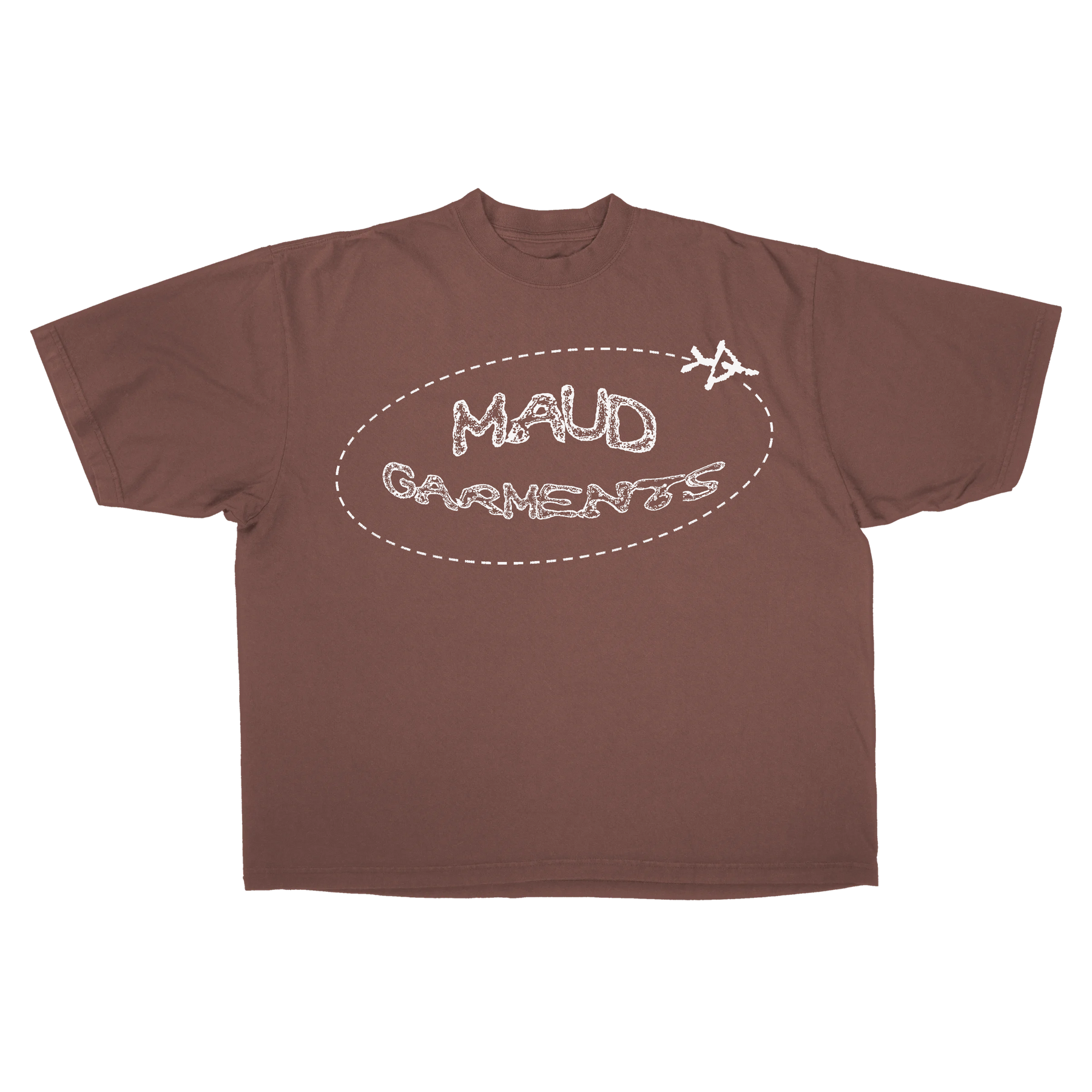 Departure Drop Tee - Mocha - Front