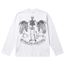 Departure Baggy L/S Tee - White - Back