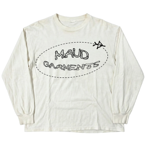 Departure L/S Tee - White - Front