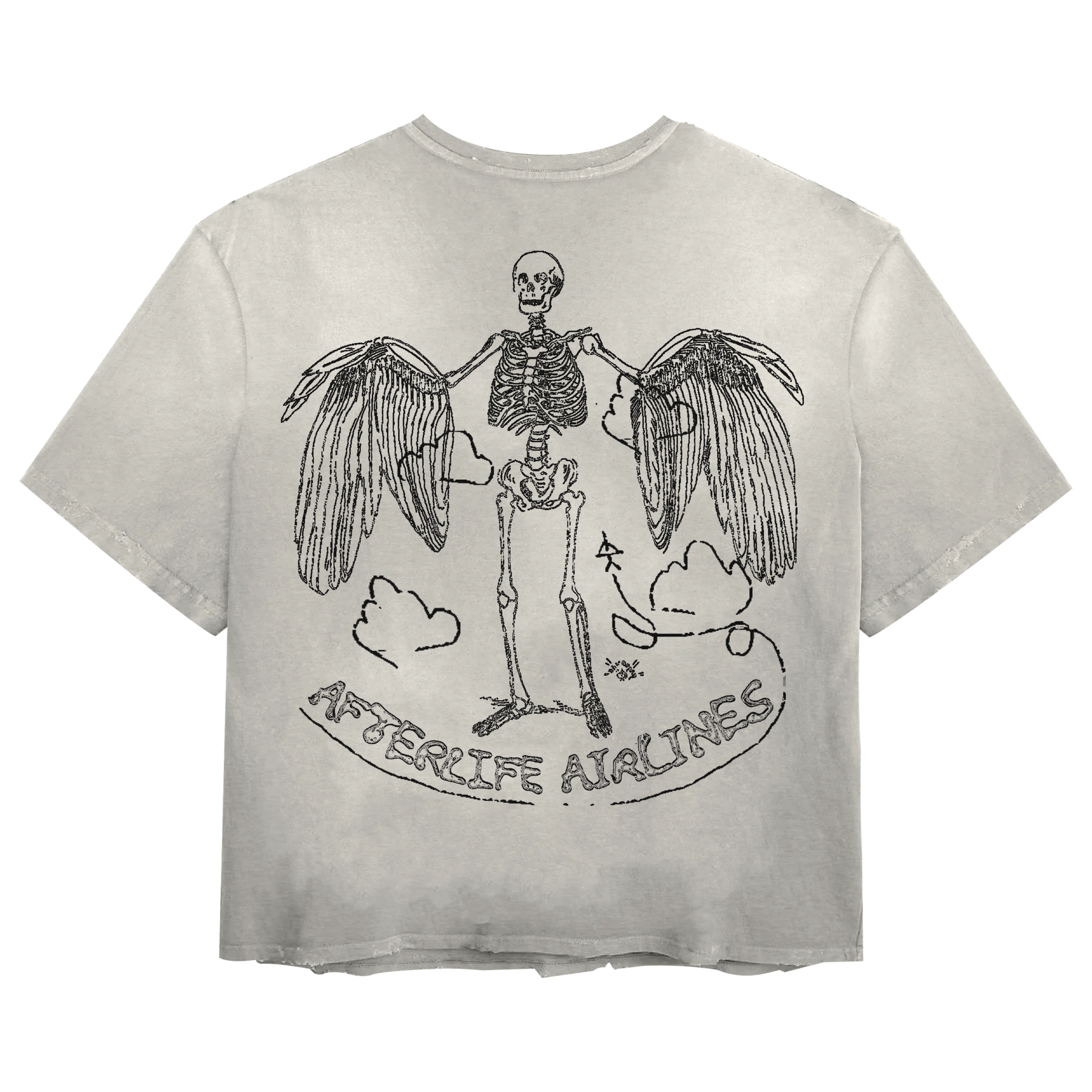 Departure Tee - White - Back