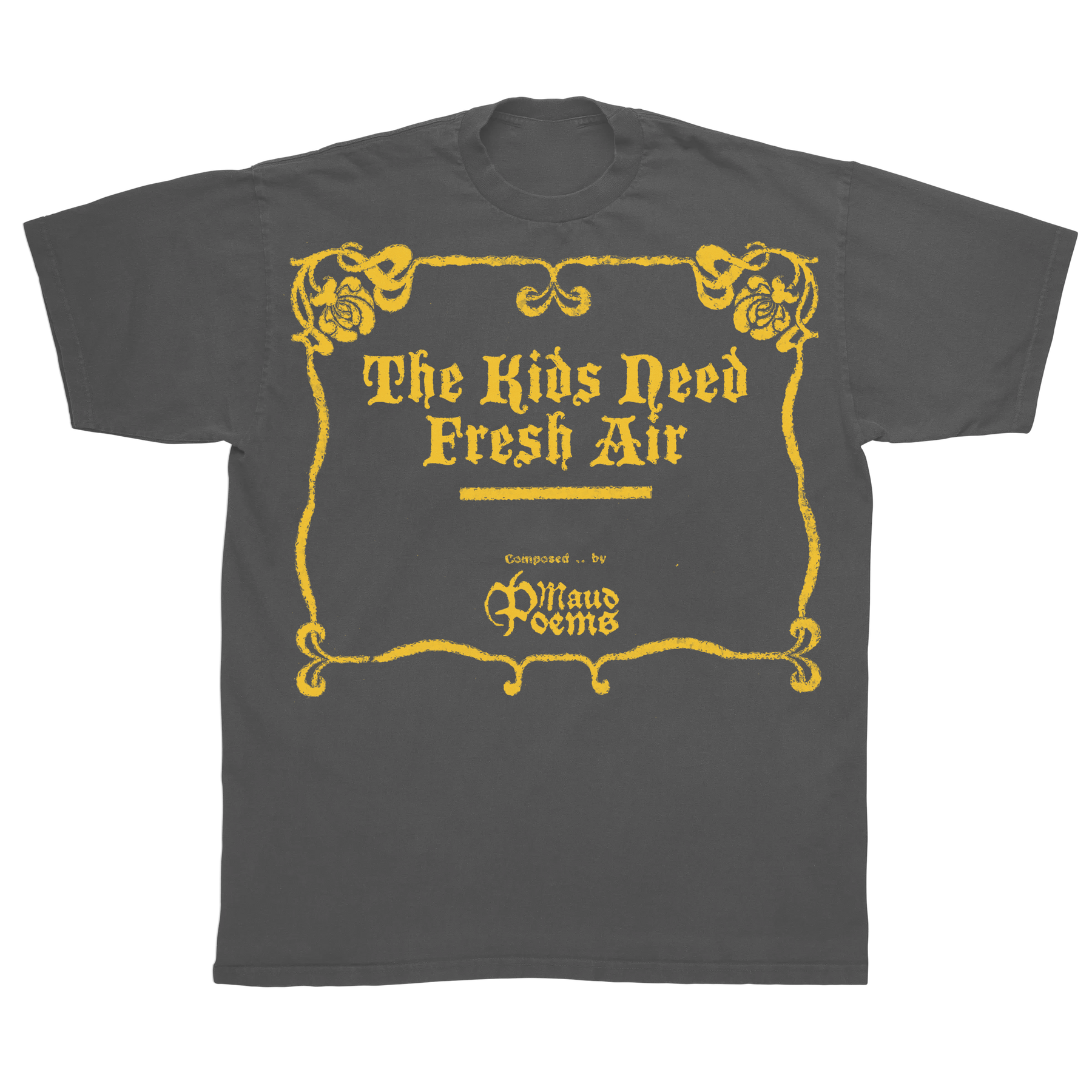 Fresh Air Classic Tee - Black - Front