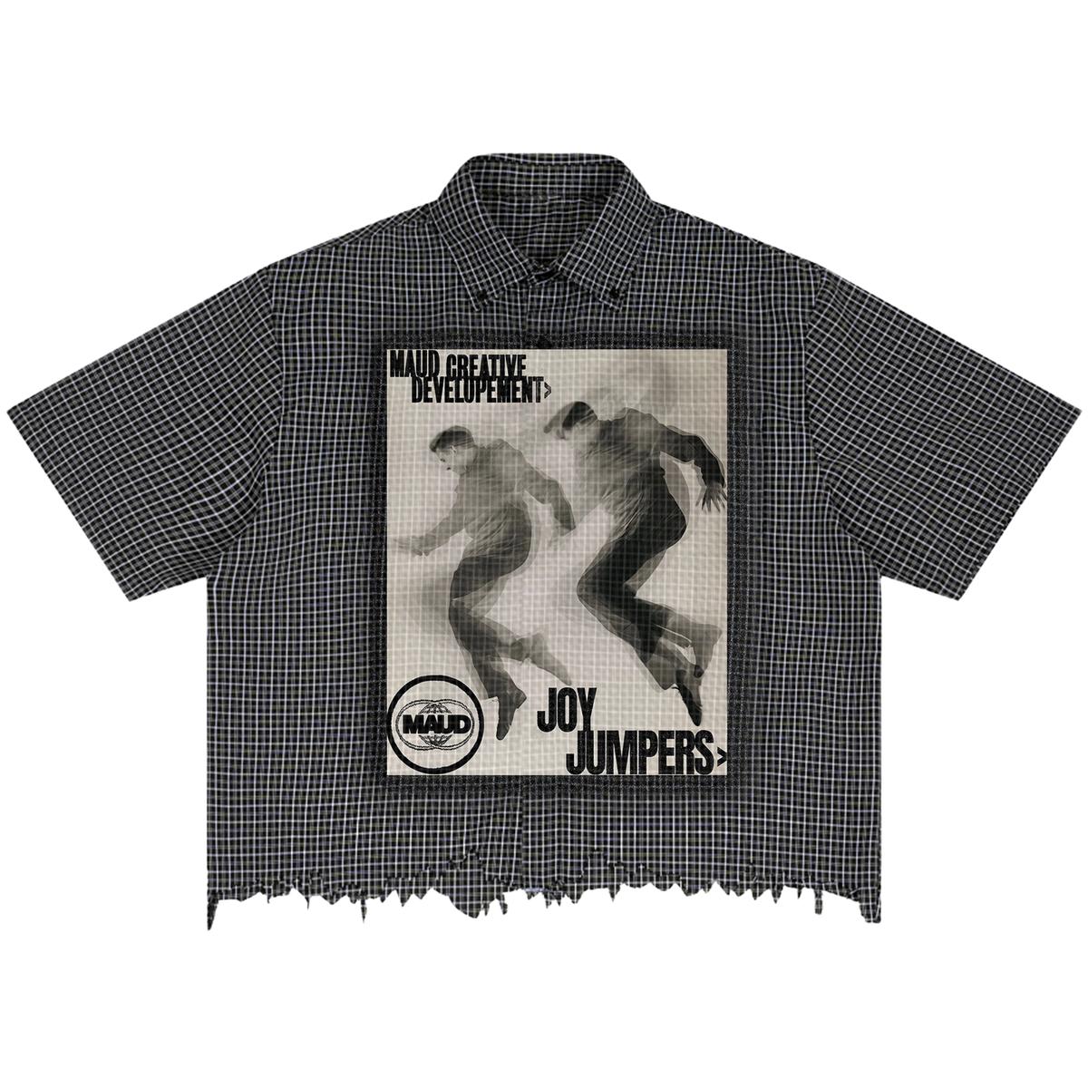 Joy Jump Distress Button Up
