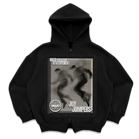 Joy Jump Zip Up Black