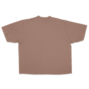 Mocha Dye Tee (Black Graphics)