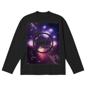 Night Shift Baggy L/S Tee - Black - Front