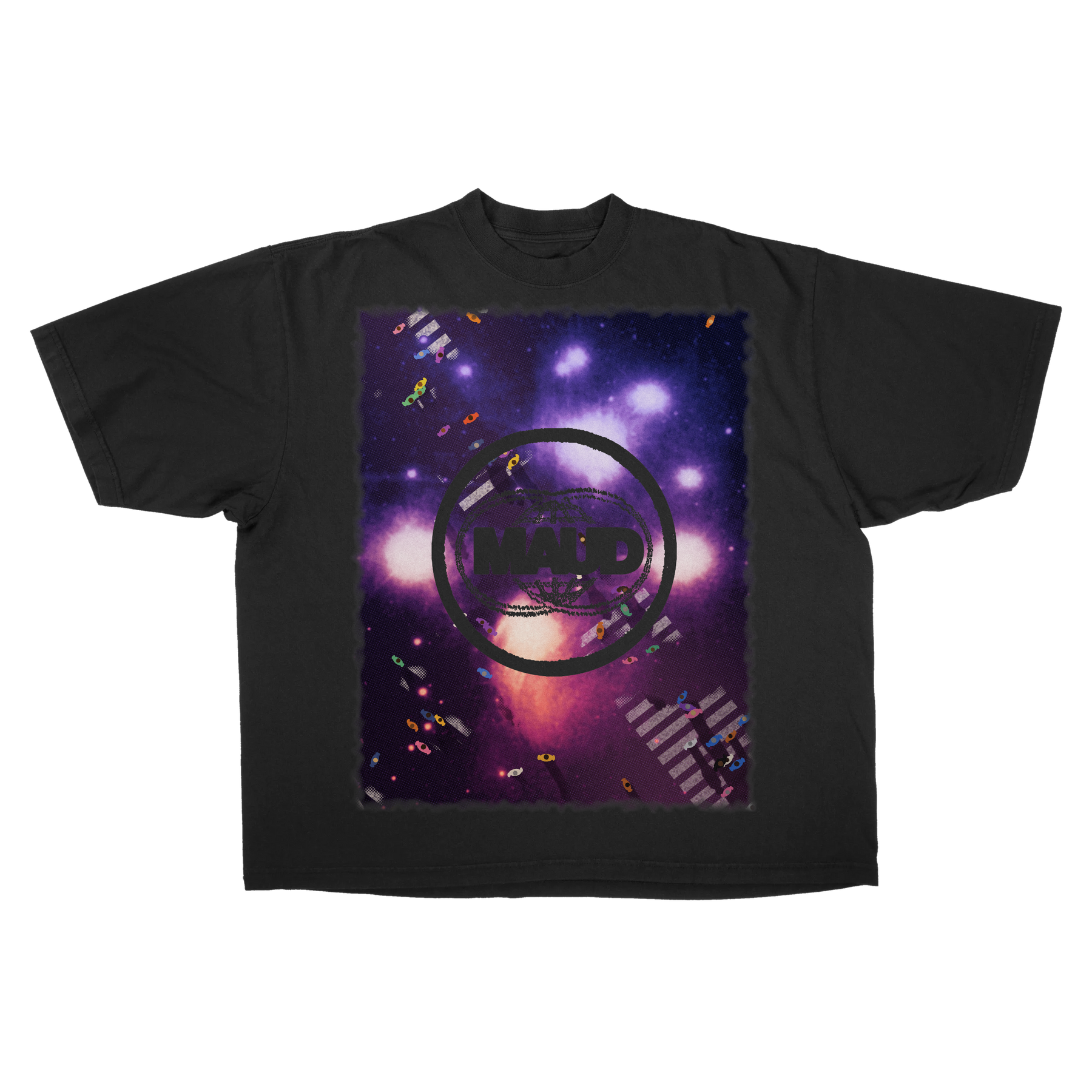 Night Shift Drop Tee - Black - Front