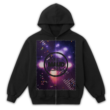 Night Shift Zip Up - Black - Front