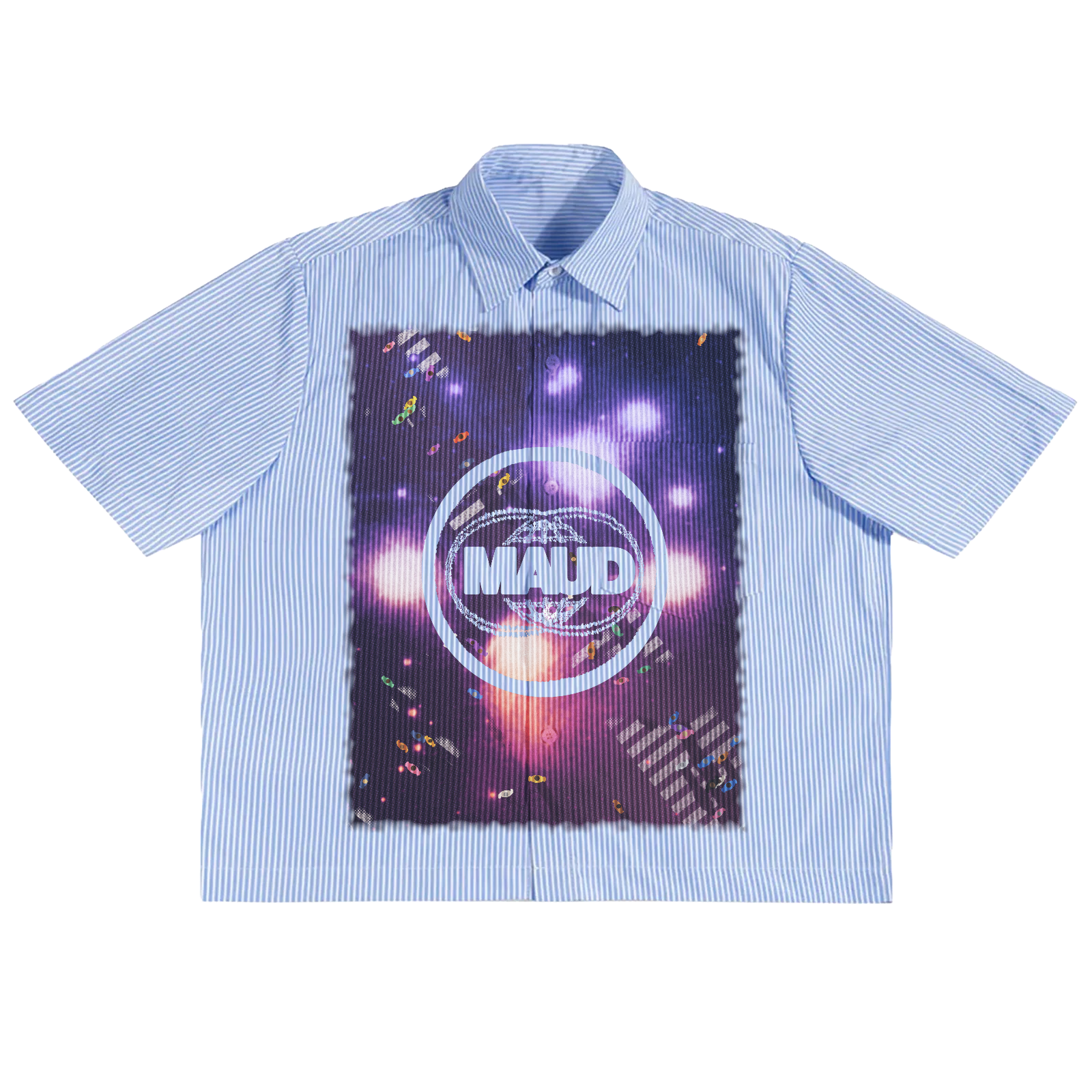 Night Shift Boxy Button Up - Front