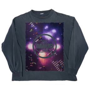 Night Shift L/S Tee - Blue - Front