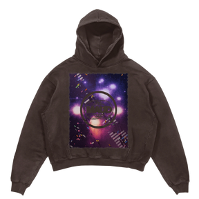Night Shift Hoodie - Brown - Front
