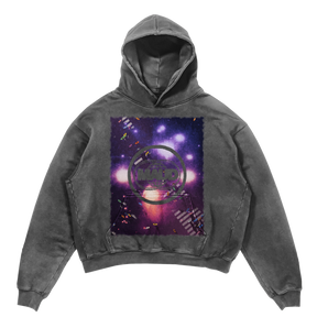 Night Shift Hoodie - Grey - Front