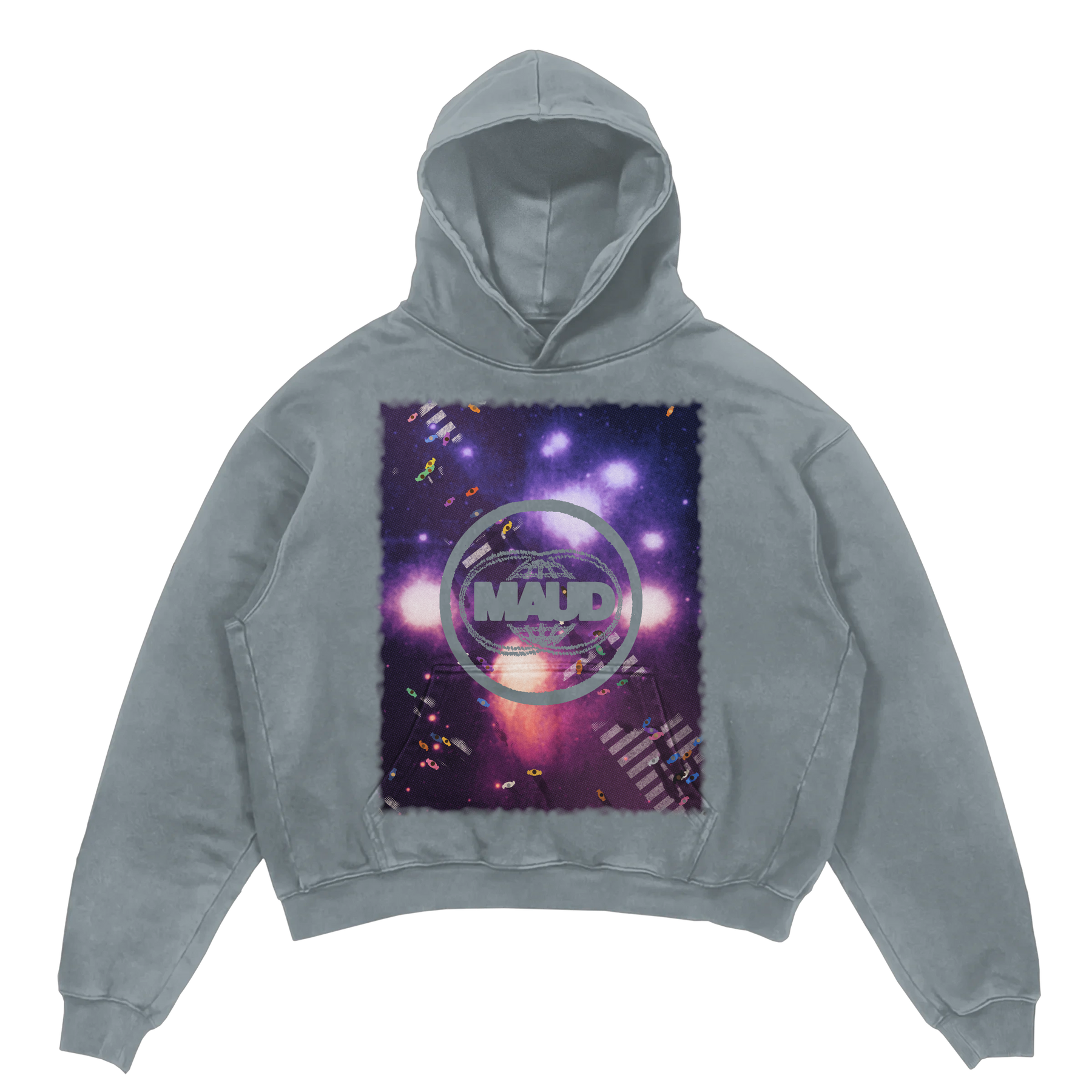 Night Shift Hoodie - Sage - Front