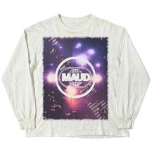 Night Shift L/S Tee - White - Front