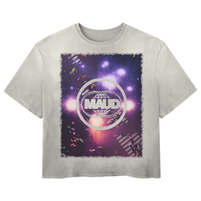 Night Shift Tee - White - Front