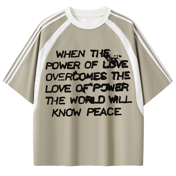 Power of Love Sand Jersey - Sand - Front