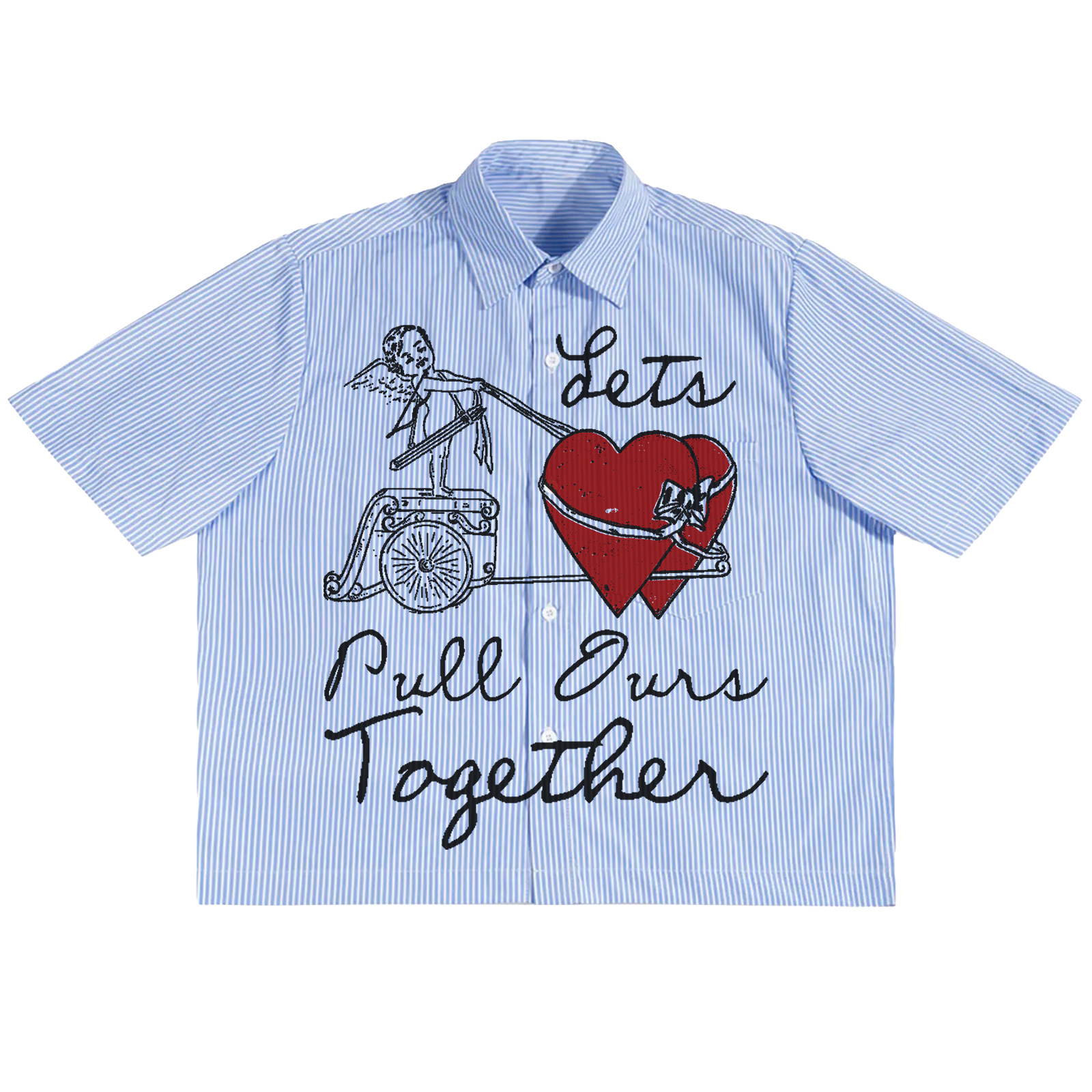 Pull Ours Together Button Up