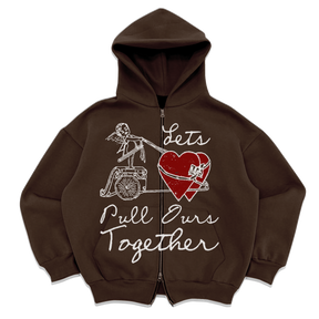 Pull Ours Together Zip Up