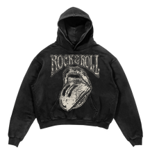 Rock & Roll Hoodie - Black - Front