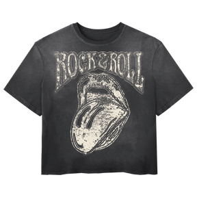 Rock & Roll Tee - Black - Front