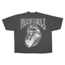 Rock & Roll Drop Tee - Grey - Front
