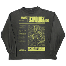 Tech News L/S Tee - Black - Front