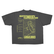 Tech News Drop Tee - Grey - Front