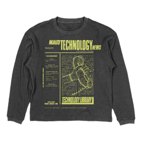 Tech News Thermal - Grey - Front