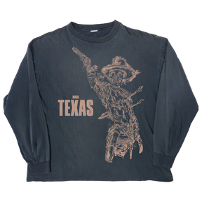 Texas L/S Tee - Blue - Front